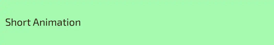 Short Animation 
